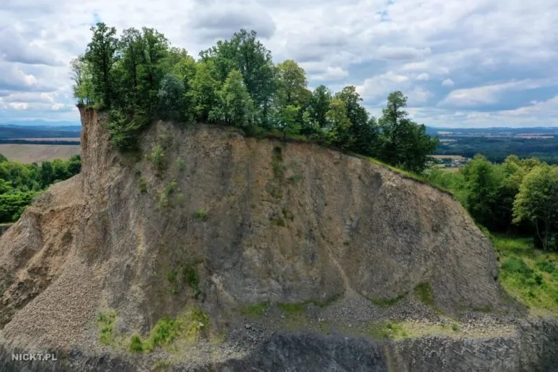 Widok na Wilczą Górę.